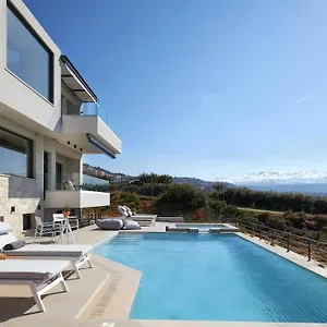 Pachnes Luxury - Heated Pool, Sea View Kounoupidhiana